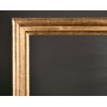 20th Century English School. A Gilt Composition Frame, with a black outer edge, rebate 61.5” x 22.