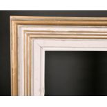 20th Century English School. A Gilt and White Painted Frame, rebate 24” x 19.75” (61 x 50.1cm)