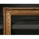 20th Century English School. A Gilt Composition Frame, with swept centres and corners, rebate 31.