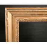 Late 18th Century English School. A Carved Giltwood Frame, rebate 18” x 14” (45.7 x 35.5cm)
