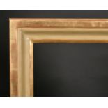 20th Century English School. A Gilt and Green Painted Frame, rebate 18" x 12.5" (45.8 x 31.8cm)