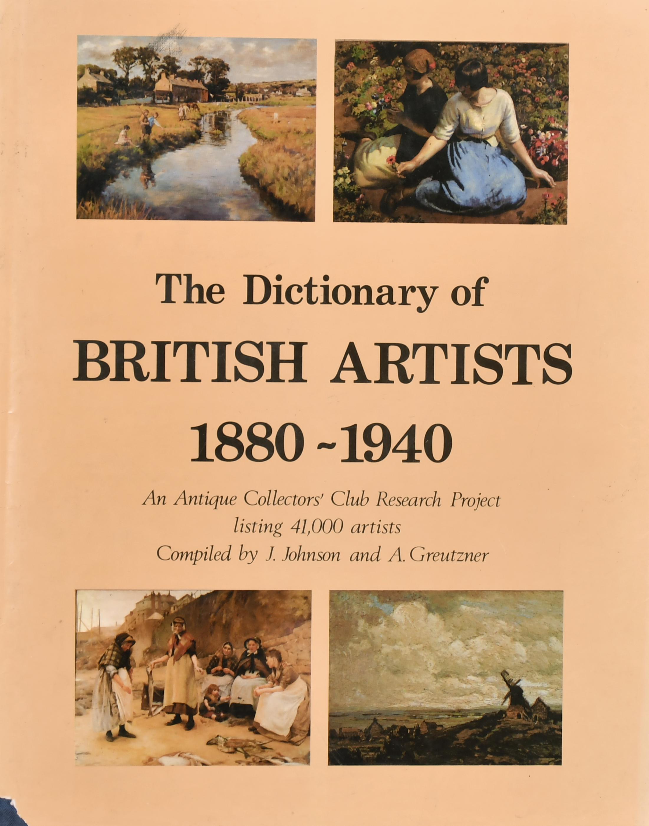 The Dictionary of British Artists 1880-1940, Published by Antique Collector’s Club, and seven