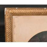 19th Century English School. A Gilt Composition Frame, with Inset Print, rebate 38.5" x 26.5" (98