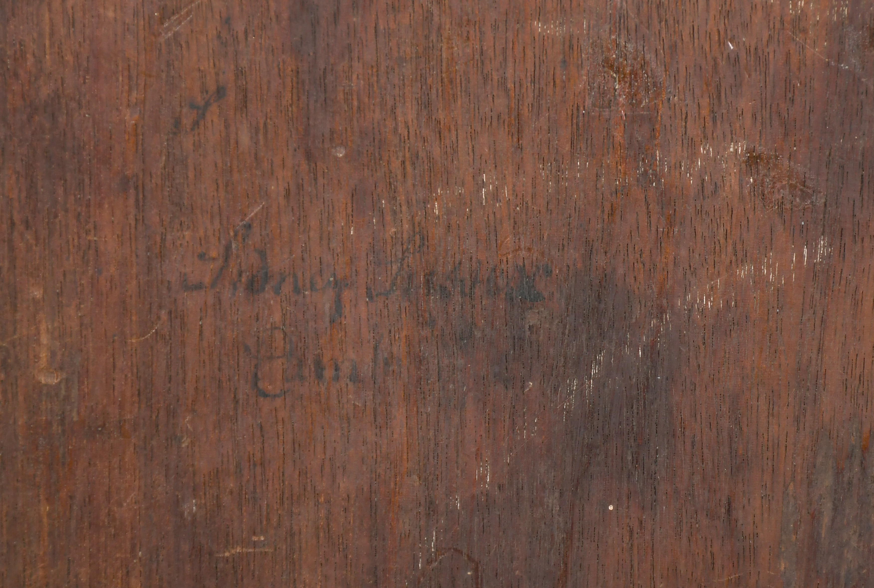 18th Century English School. Portrait of Oliver Cromwell, Oil on Panel, Inscribed 'Sidney Sussex - Image 3 of 4