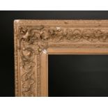 19th Century English School. A Gilt Composition Frame, with swept corners, rebate 16" x 12" (40.8