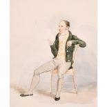 Sir Robert Frankland (1784-1849) British. Portrait of Sir George Strickland Bart, c.1809 (Lawyer and