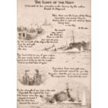 Rowland Langmaid (1897-1956) British. "The Laws of the Navy", Etching, Signed in Pencil, Unframed