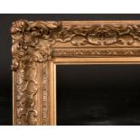 20th Century English School. A Gilt Composition Frame, with swept centres and corners, rebate 34"