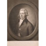 After Gainsborough Dupont (c.1754-1797) British. "The Rt Hon'ble William Pitt", Engraved by