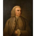 George Chalmers (c.1720-c.1791) British. Portrait of “Andrew Hunter” (8th of Abbotshill 1695-