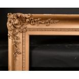 19th Century English School. A Gilt Composition Frame, with swept corners, rebate 30" x 25" (76.2