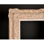 20th Century English School. A Painted Composition Frame, with swept centres and corners, with a