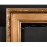 20th Century English School. A Watts Style Gilt Composition Frame, rebate 16" x 12" (40.6 x 30.5cm)