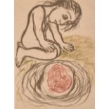 Eileen Cooper (1953- ) British. “Offspring”, Lithograph, Signed, Inscribed, Dated ’92