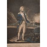 Robert Laurie (c.1755-1836) British. "The Right Honourable Rear Admiral, Lord Nelson K.B.",