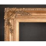 Early 20th Century English School. A Gilt Composition Frame, with swept corners, rebate 25.5" x 20.