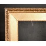 19th Century English School. A Watts Style Gilt Frame, with inset glass, rebate 23" x 15.5" (58.4