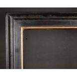20th Century English School. A Black and Gilt Frame, rebate 28" x 23.5 (71.1 x 59.7cm)