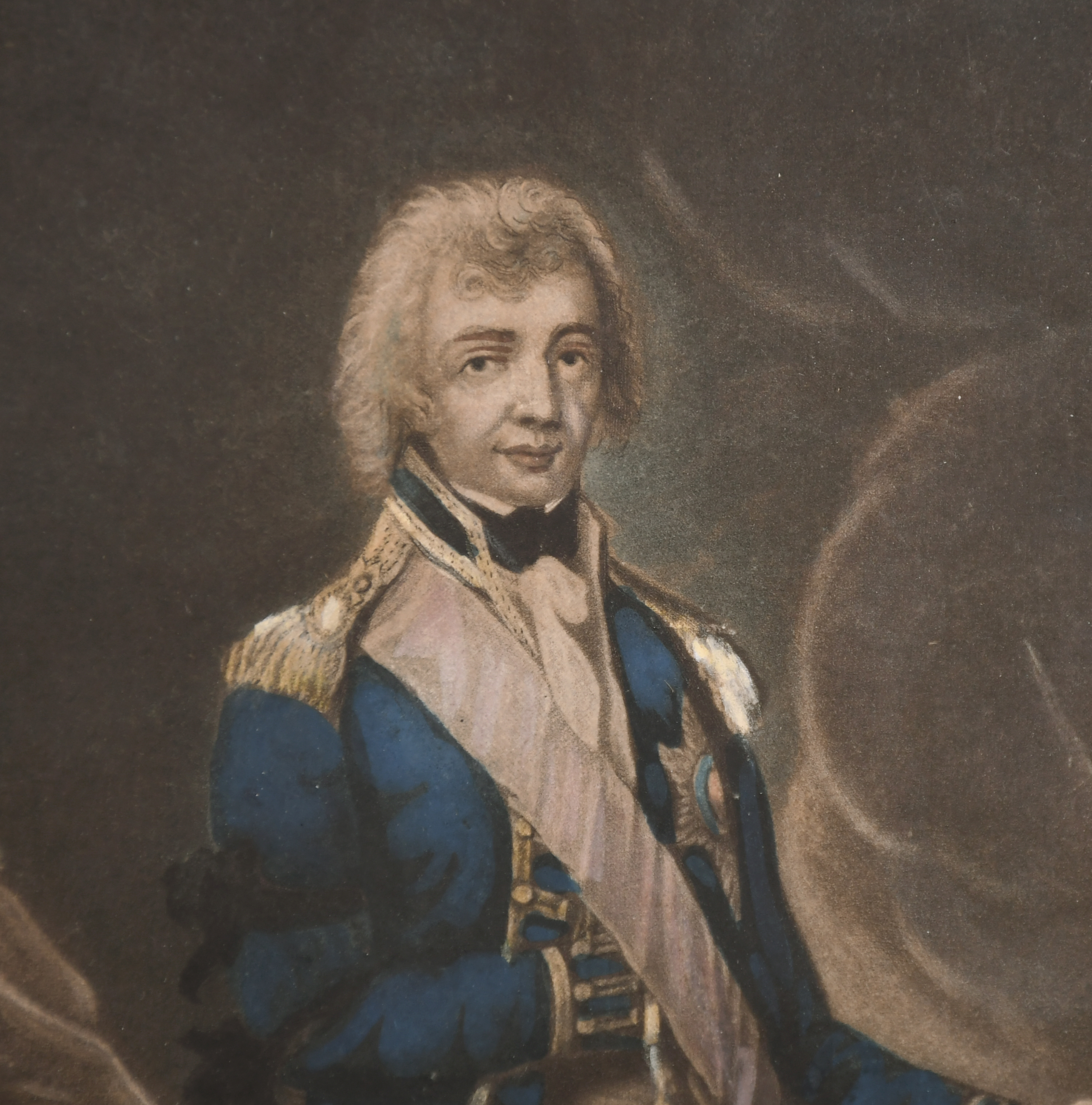 Robert Laurie (c.1755-1836) British. "The Right Honourable Rear Admiral, Lord Nelson K.B.", - Image 3 of 5