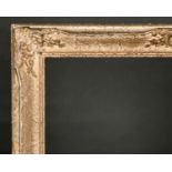 Late 19th Century English School. A Painted Composition Frame, with swept centres and corners,