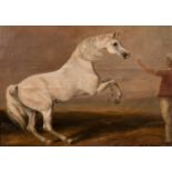 After William Henry Davis (1786/95-1865) British. "King William IV's Arabian Horse", Oil on Canvas