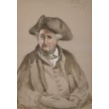 Andrew Morton (1802-1845) British. "Portrait of Thomas Holland at the Battle of Cape St Vincent