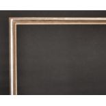 20th Century English School. A Silvered Frame, rebate 31.75" x 25.75" (80.7 x 65.4cm)