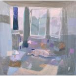 Ele Pack (1969- ) British. "Afternoon", Acrylic on Board, Signed with Initials and Dated '10, and