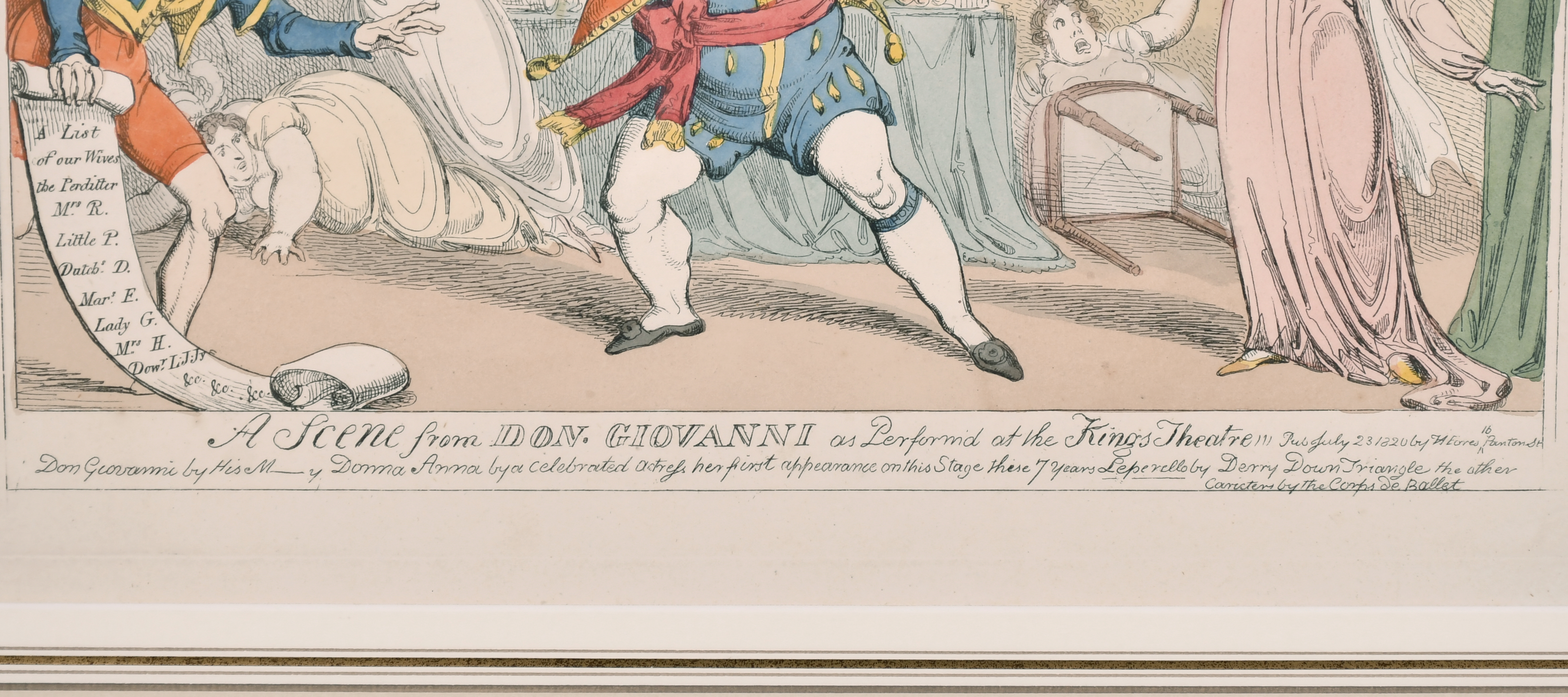 Attributed to George Cruikshank (1792-1852) British. "John Bull The Judge _ or The Conspirators at - Image 11 of 16