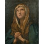 Manner of Giovanni Battista Salvi 'Sassoferrato' (1609-1685) Italian. The Praying Madonna, Oil on