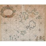 Captain Greenville Collins (act.1669-1696) British. "The Islands of Scilly" (Cornwall), Map,