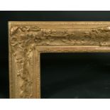 20th Century English School. A Gilt Composition Frame, with swept centres and corners, rebate 33.75"