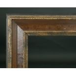 20th Century English School. A Stripped Wood and Gilt Frame, rebate 37.5" x 31" (95.3 x 79.7cm)