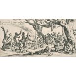 A Large Extensive Album containing a quantity of Engravings including works after Gaspard Poussin,