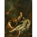 18th Century Italian School. The Lamentation, Oil on Canvas, 37.5" x 27.5" (95.3 x 70cm)