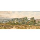 Henry Jutsum (1816-1869) British. ?Ivybridge, Devon?, Watercolour, Signed and Dated 1867, and