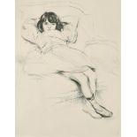 Jacques Villon (1875-1963) French. "Renee au Canape" (1907), Drypoint Etching, Signed and Numbered