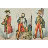 William Heath (1795-1840) British. "At Home, Abroad, At Home Again", Hand Coloured Etching,