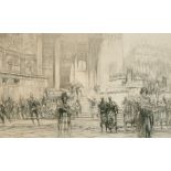 William Walcot (1874-1943) British. "Anthony's Palace (1928)", Etching, Signed and Numbered 16/75 in