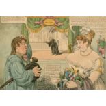 Charles Williams (c.1797-1830) British. "Patent Puppets, Alias The Hertfod [sic] Fantoccini", Hand