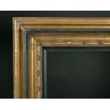 20th Century Italian School. A Gilt and Black Painted Frame, rebate 21.5" x 18.25" (54.6 x 46.3cm)