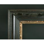 19th Century Dutch School. A Darkwood Frame, with a gilt slip, rebate 28.25" x 22.75" (71.8 x 58.