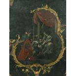 19th Century Italian School. Religious Scene, Oil on Copper, 9" x 6.75" (22.8 x 17.2cm) and a