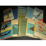 Lot of 10 plane observers books.