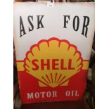 Large tin plate vintage style sign.