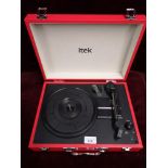 Itek boxed turntable no cable.