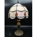 Tiffany style table lamp in working order.