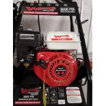 Wurzberg 6.5 hp petrol car power washer with accessories.