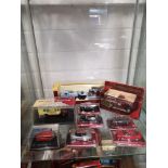 Shelf of models cars etc.