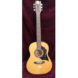 Kay k 320 acoustic 6 string guitar.